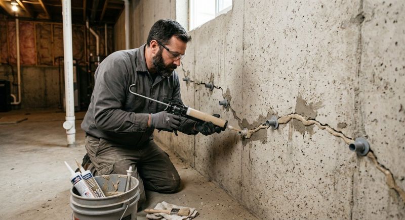 Basement Foundation Repair in Brookeville, MD