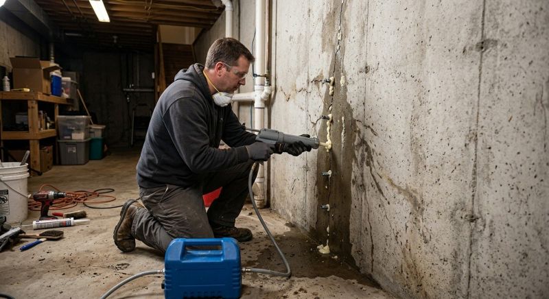 Basement Foundation Repair in Reisterstown, MD