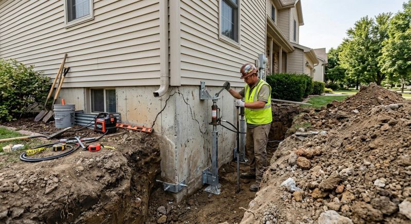 Building Foundation Repair in Elkridge, MD