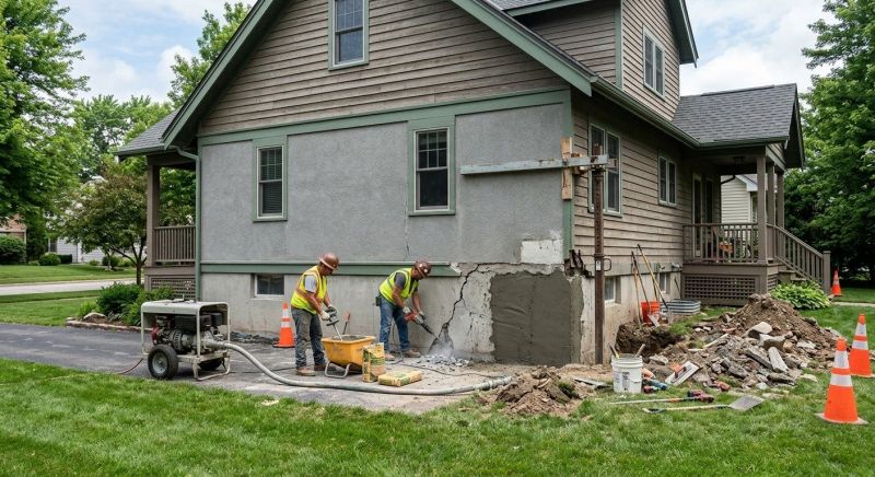Building Foundation Repair in Glenville, PA