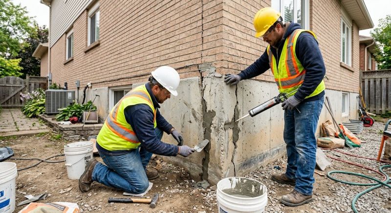 Building Foundation Repair in Highland, MD