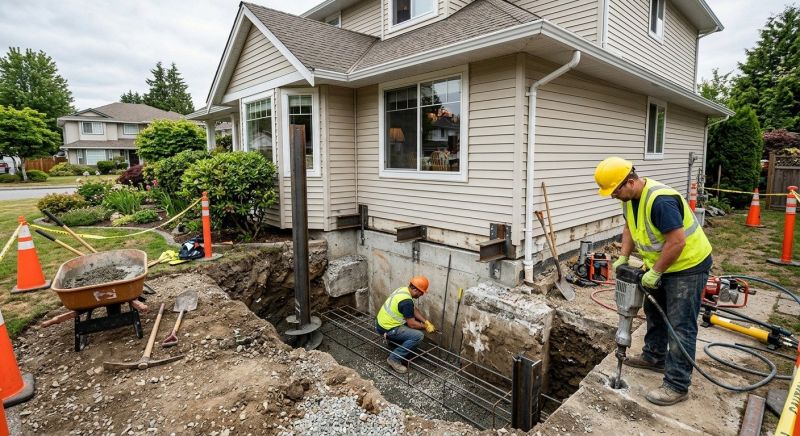Building Foundation Repair in Sandy Spring, MD