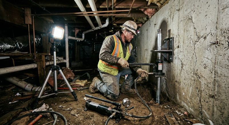 Concrete Foundation Leveling in Pikesville, MD