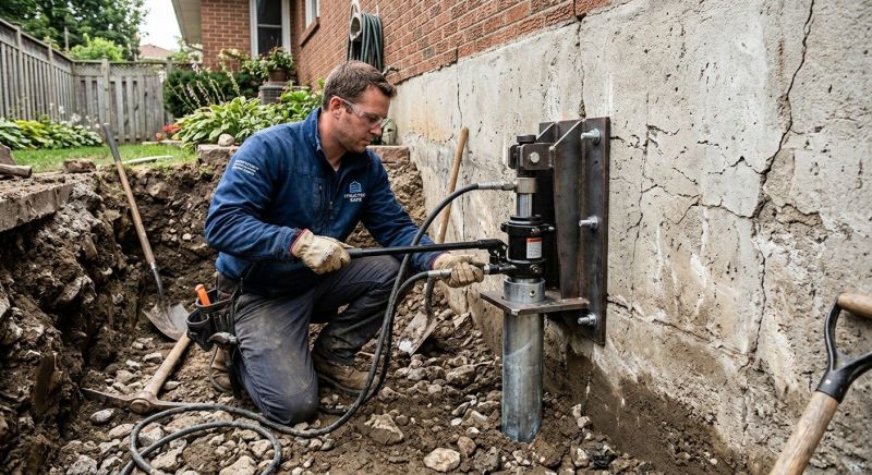 Concrete Foundation Leveling in Sykesville, MD