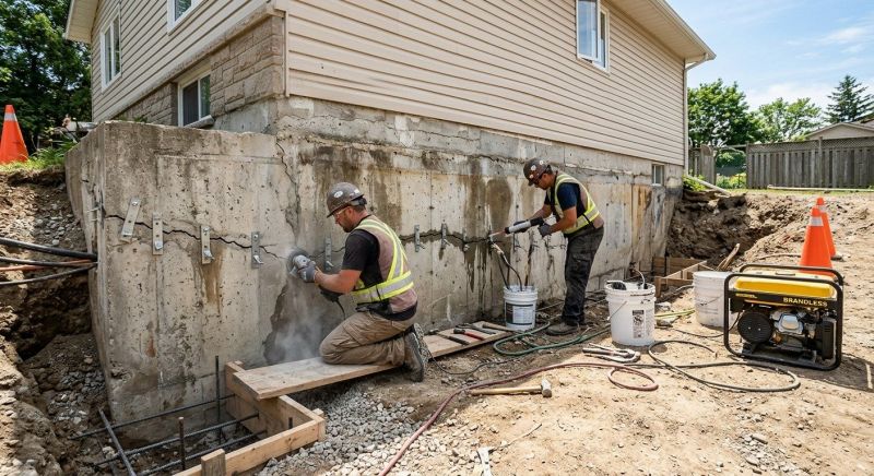 Concrete Foundation Repair in Harford County, MD