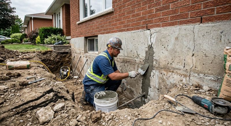 Concrete Foundation Repair in Joppa, MD