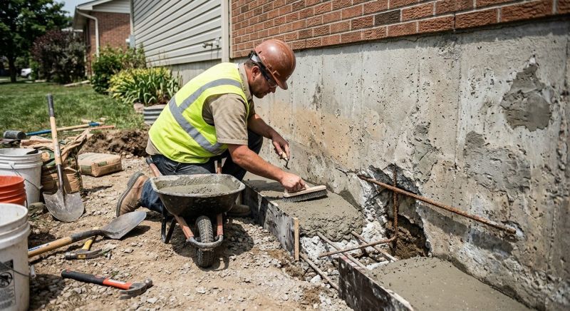 Concrete Foundation Repair in Linthicum Heights, MD