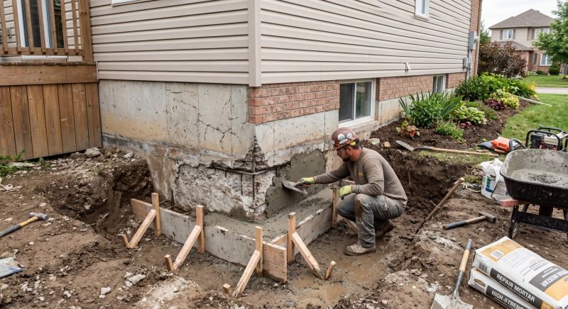 Concrete Foundation Repair in Rosedale, MD