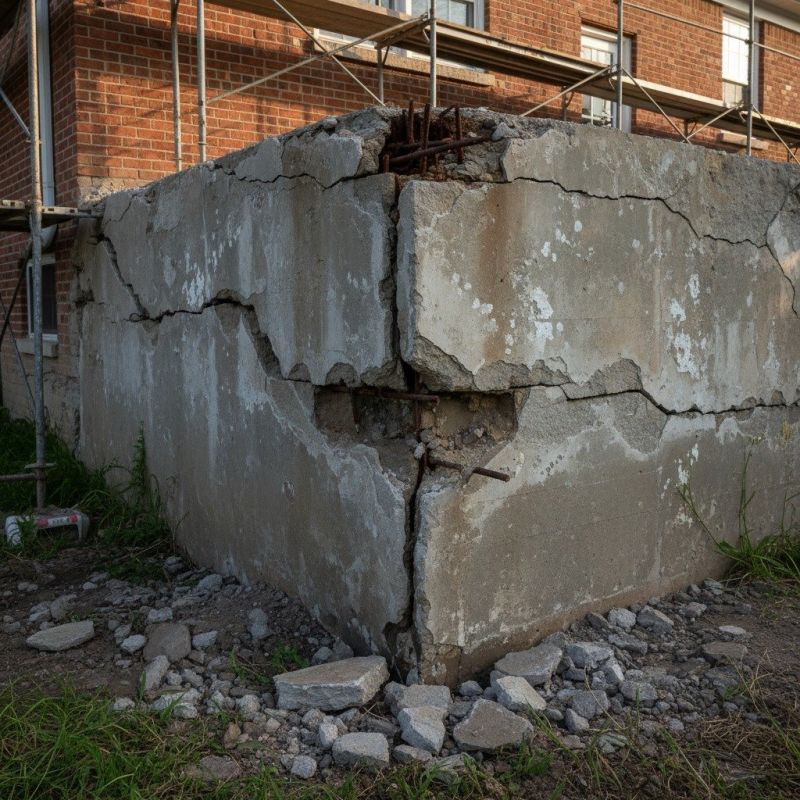 Cracked Foundation Repair in Baltimore County, MD
