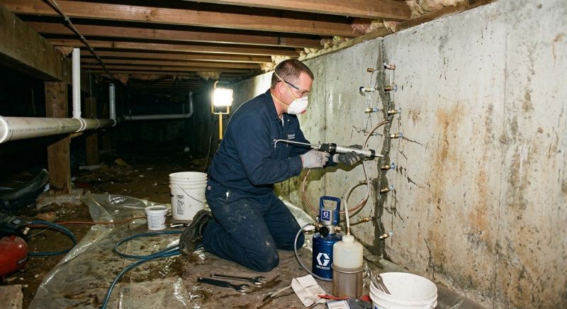 Crawlspace Foundation Repair in Howard County, MD