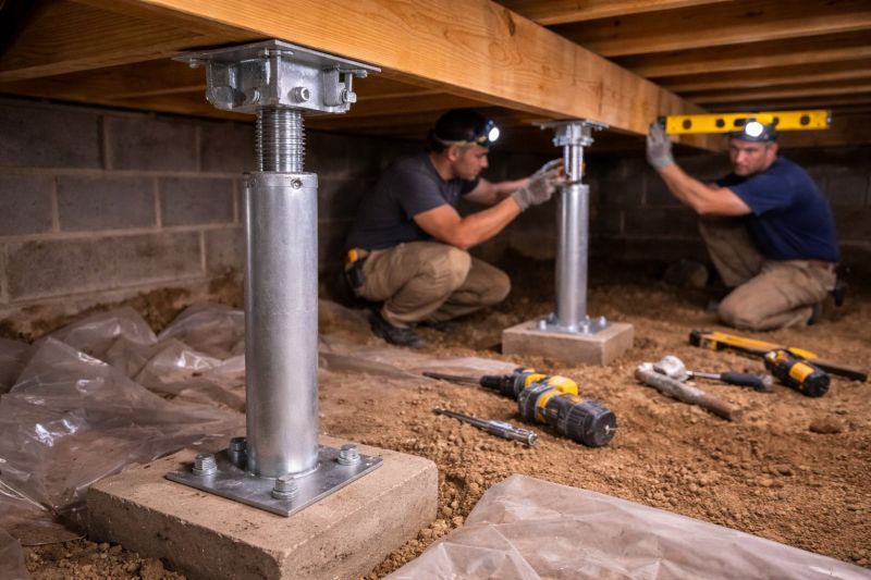 Crawlspace Structural Repair in Reisterstown, MD