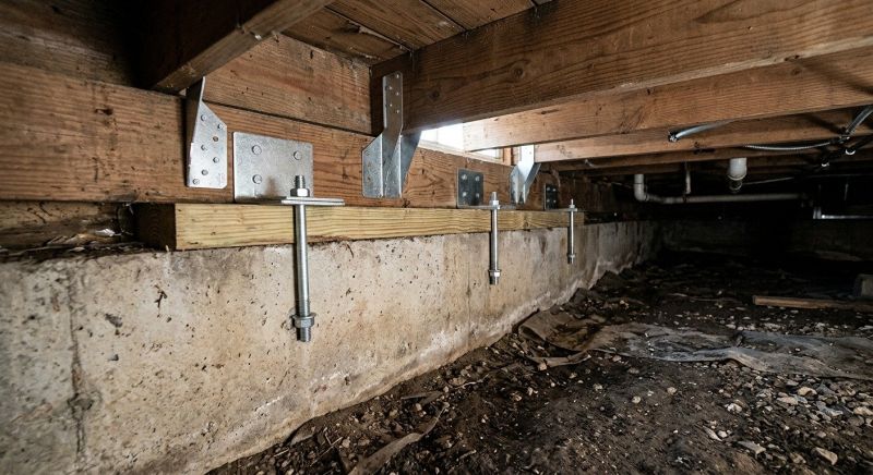 Crawlspace Structural Repair in Reisterstown, MD