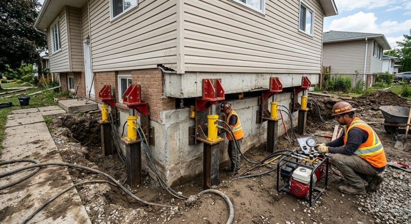 Foundation Lifting in Damascus, MD