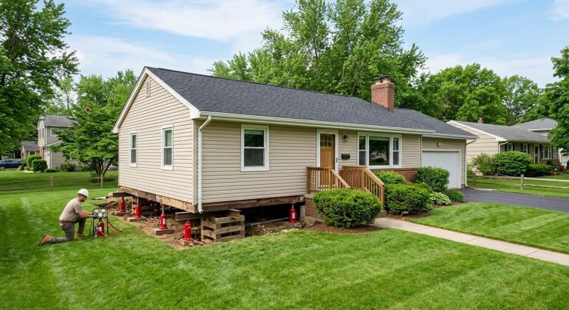 Foundation Lifting in Howard County, MD