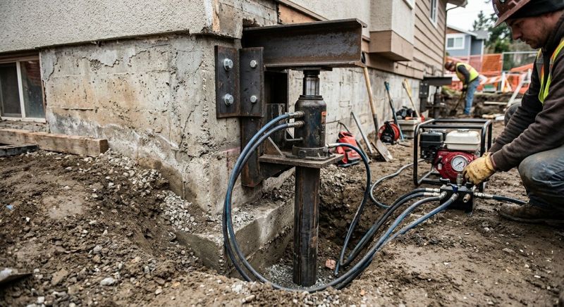 Foundation Lifting in White Marsh, MD