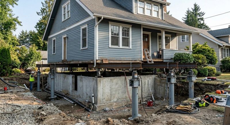 Foundation Raising in Fallston, MD