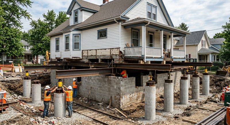 Foundation Raising in Pikesville, MD