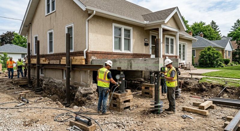 Foundation Releveling in Reisterstown, MD