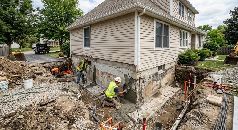 Foundation Restoration in Reisterstown, MD