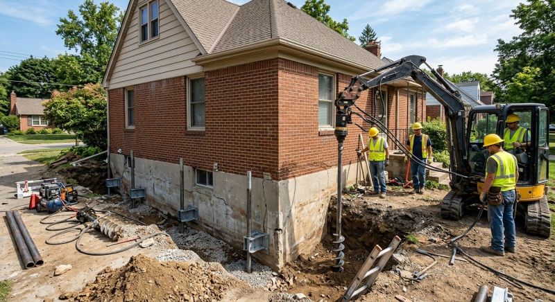 Foundation Stabilizing in Ashton, MD