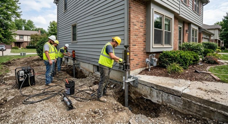 Foundation Stabilizing in Clarksville, MD
