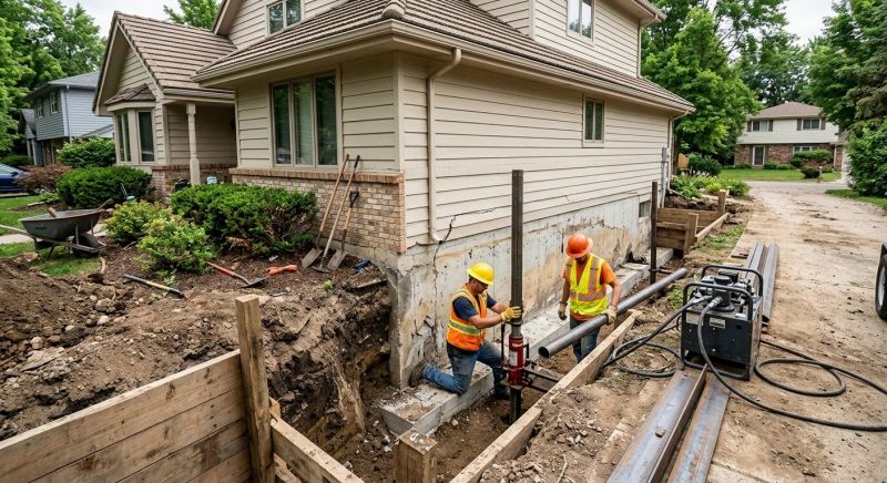 Home Foundation Repair in Baltimore County, MD