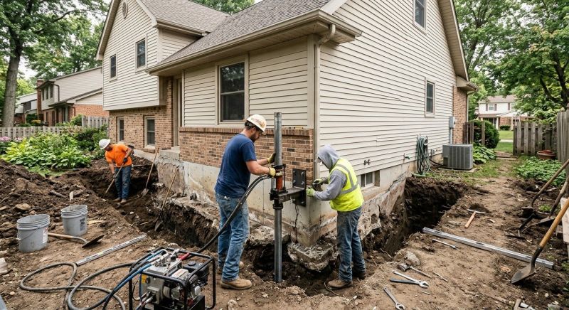Home Foundation Repair in Brookeville, MD