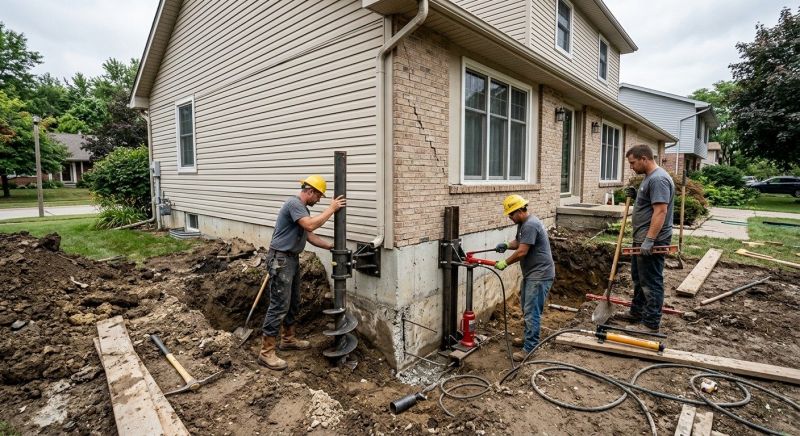 Home Foundation Repair in Highland, MD