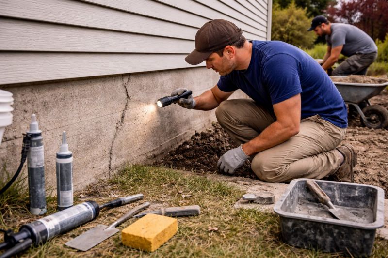 Home Foundation Repair in Parkton, MD