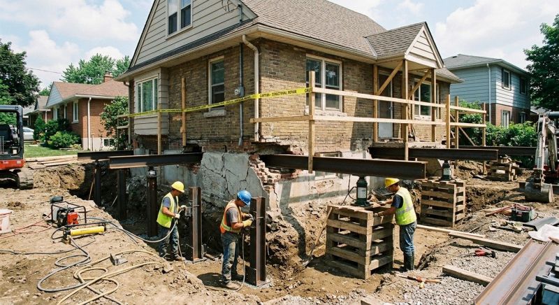 House Foundation Repair in Woodbine, MD