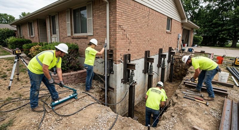 Settling Foundation Service in Pikesville, MD