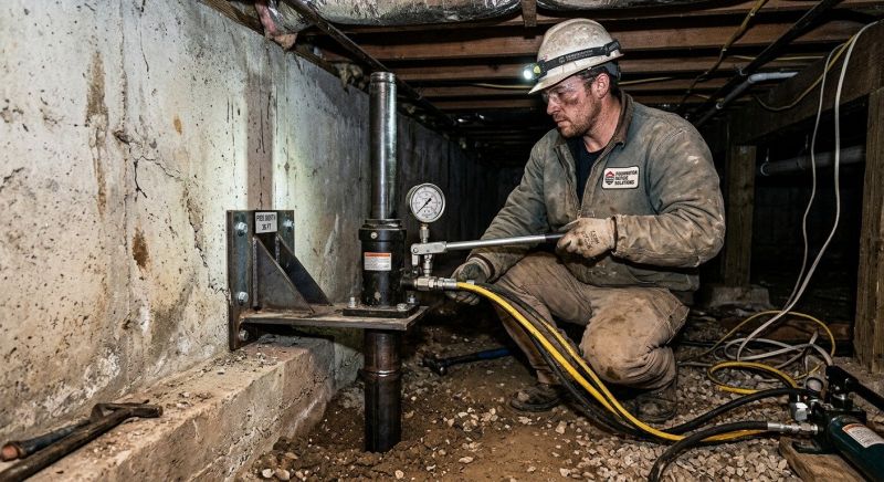 Settling Foundation Service in Taneytown, MD