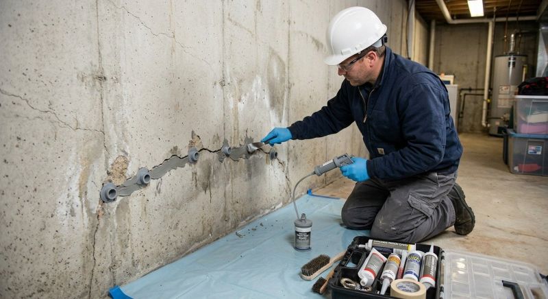 Structural Crack Repair in Reisterstown, MD